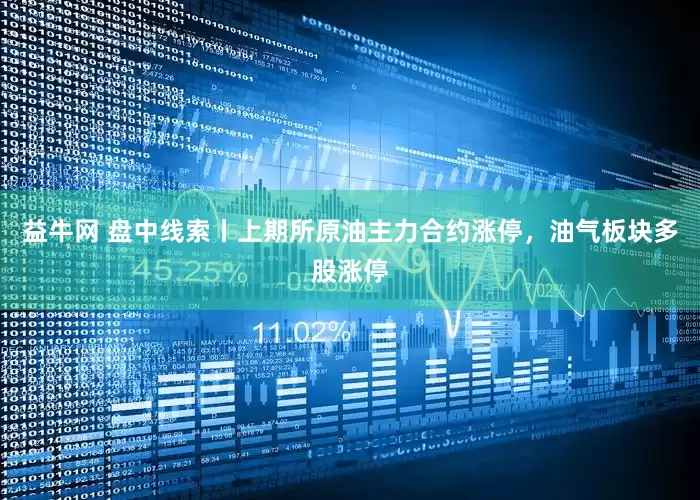 益牛网 盘中线索丨上期所原油主力合约涨停，油气板块多股涨停